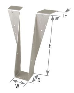 MiTek - HBPH55118 - Top Mount Joist Hanger - 5-1/4x11-7/8" - 10Ga - Galv (Ref# HB5.50/11.88)