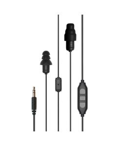 Plugfones - Guardian™- Wired Earphone - 23/26 dB - Black - 54"