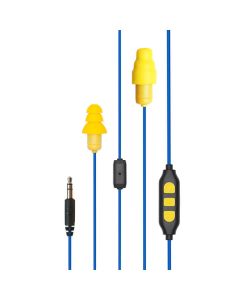 Plugfones - Guardian™- Wired Earphone - 23/26 dB - Blue/Yellow - 54" 