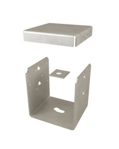 MiTek - PAU66-TZ - Post Anchor-High Uplift -  6x6 - Triple Zinc (Ref# ABU66Z)