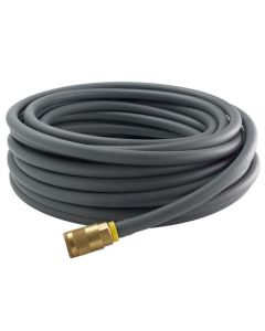 Senco - Air Hose - Premium Gray Rubber w/Cpl-Plug - Push Lock - 1/4" x 100' 