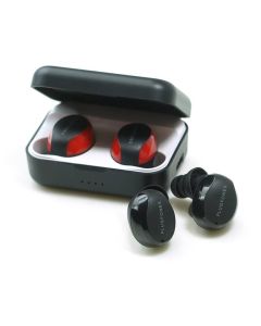 Plugfones - Sovereign Duo™ - Bluetooth Earphones - Noise Isolating - Black/Red - 2pk