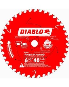 Diablo - TiCo™ - Circular Blade - Finish Plywood - 6-1/2" x 40T - 5/8" Arbor (Bulk)