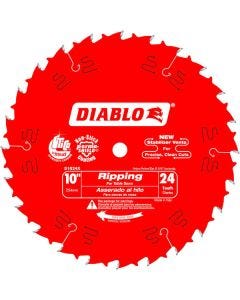 Diablo - TiCo™ - Circular Blade - Ripping  - 10" x 24T - 5/8" Arbor 