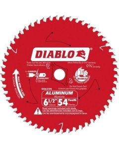 Diablo - TiCo™ - Circular Blade - Aluminum - 6-1/2" x 54T - 5/8" Arbor (Carded)