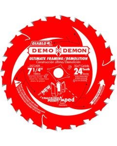 Diablo - Demo Demon™ - Framing Circular Blade - 7-1/4" x 24T - 5/8" Arbor - Bulk