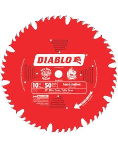 Diablo - TiCo™ - Perma Sheild® - Combination Circular Blade - 10" x 50T - 5/8" Arbor 