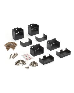 Trex Signature® - Fixed Bracket Tabless - Horizontal - Aluminum - Black (4/Pkg)