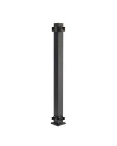 Trex Signature® - Corner Post - w/ Cap & Skirt - 2.5"x2.5"x43" - Charcoal Black