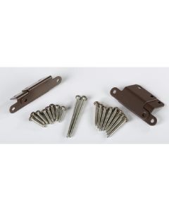 TimberTech - RadianceRail Express - Hardware Mounting Kit for Stairs - 4 Brackets w/screws - Kona