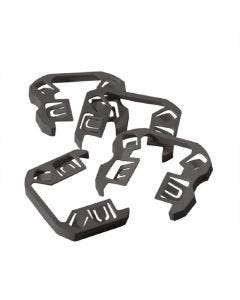 TimberTech - RadianceRail Express - Gasket Pack - 2 Top/2 Bottom - Black