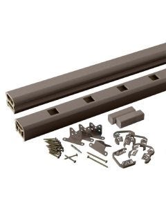 TimberTech - RadianceRail Express - Rail Pack for Sq Comp Baluster - Kona - 6' 